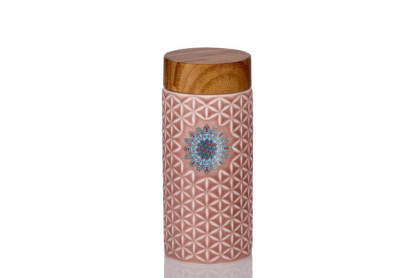 The Flower of Life Tumbler Rose Pink