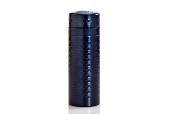 oxford blue stainless steel travel mug