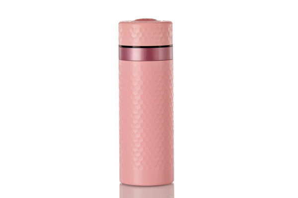 sakura pink stainless steel drinking flask